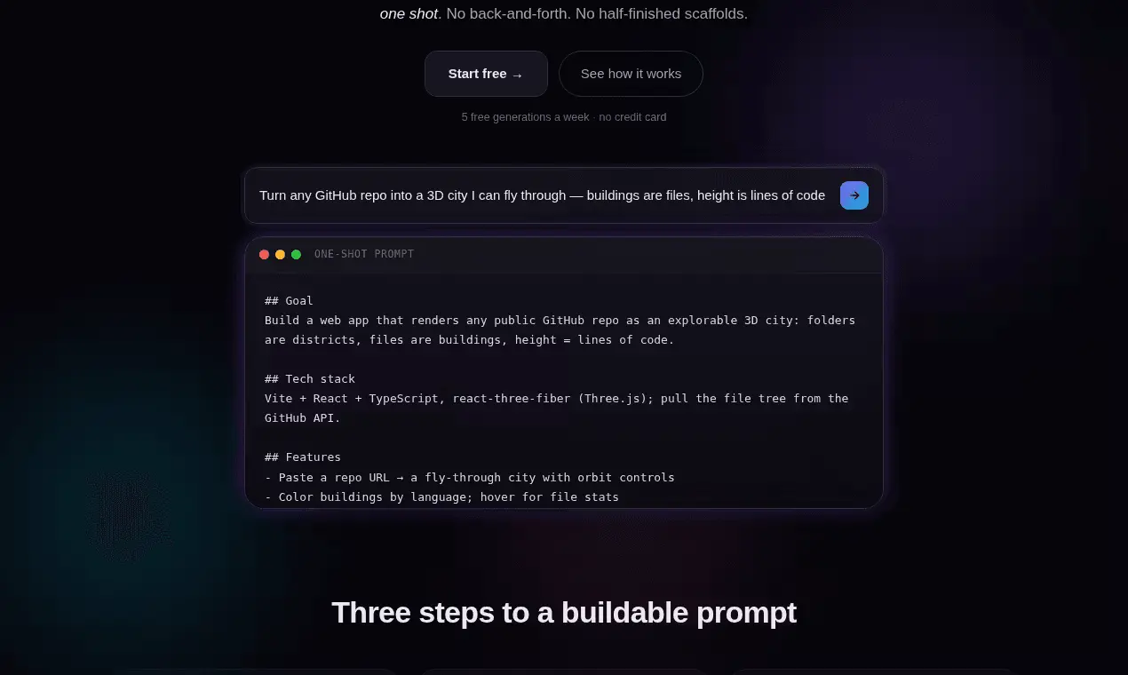 Screenshot 2 of 1ShotGen