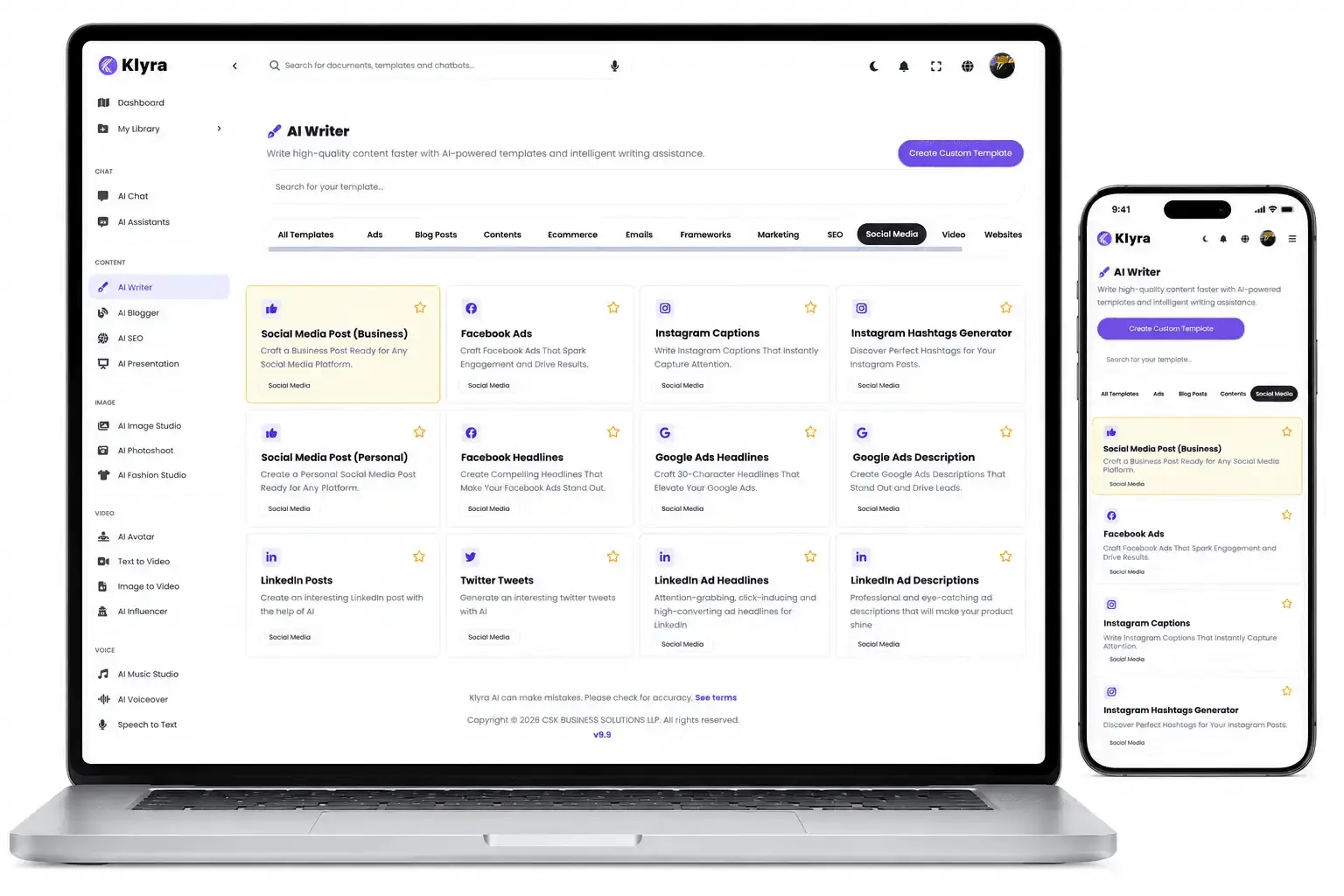 Screenshot 10 of Klyra AI