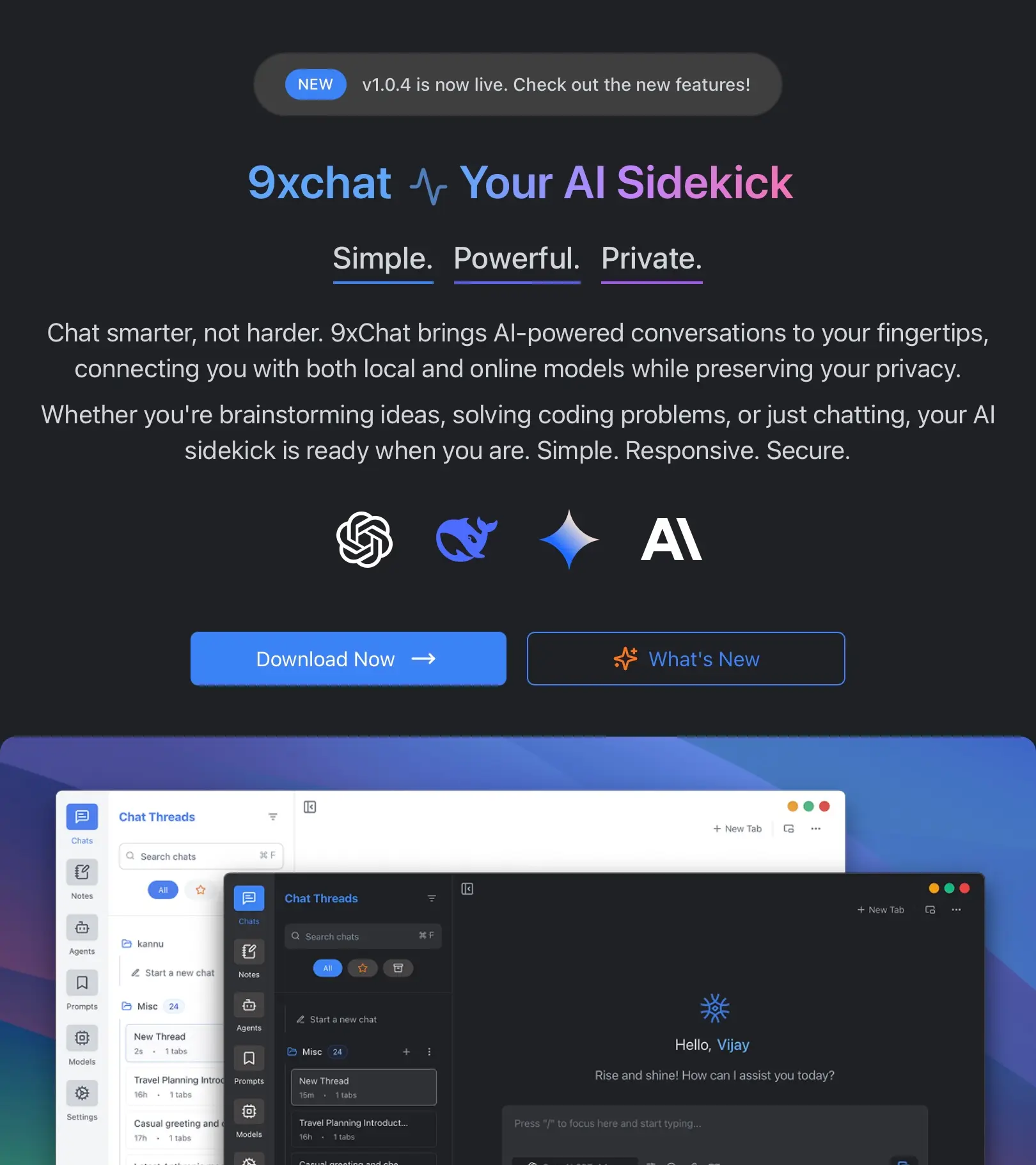 Screenshot 3 of 9XChaT