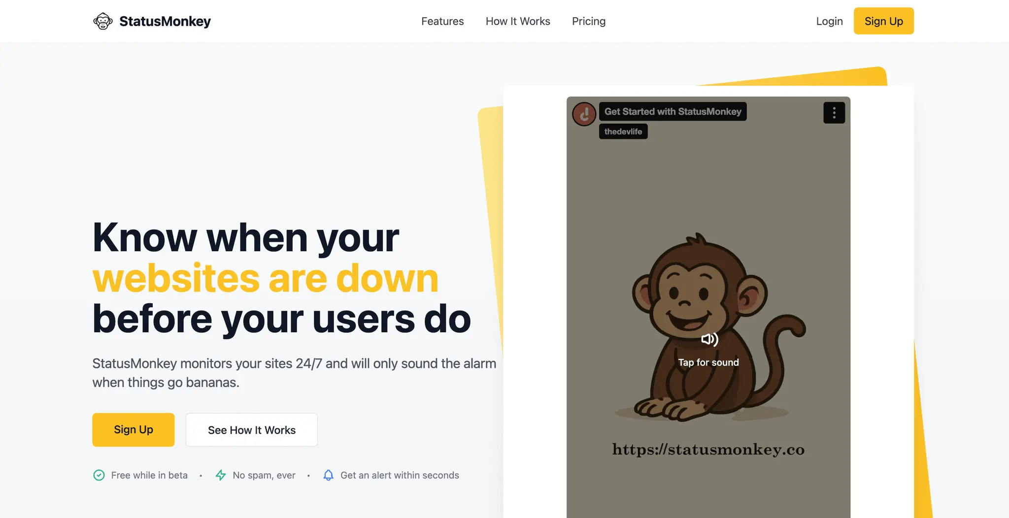 Screenshot 1 of Status Monkey