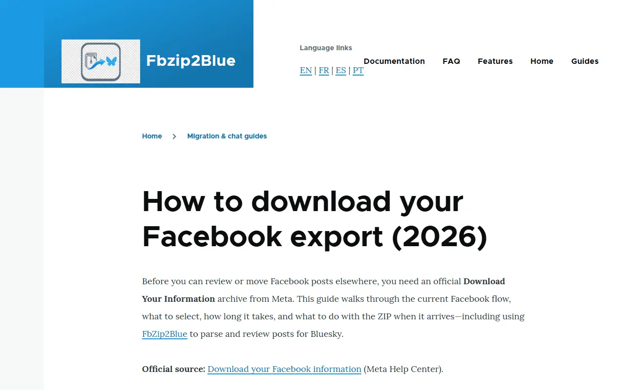 Screenshot 4 of Fbzip2Blue