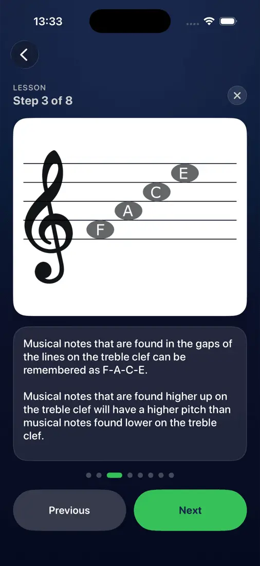 Screenshot 4 of NoteRacer: Piano Sight-Reading