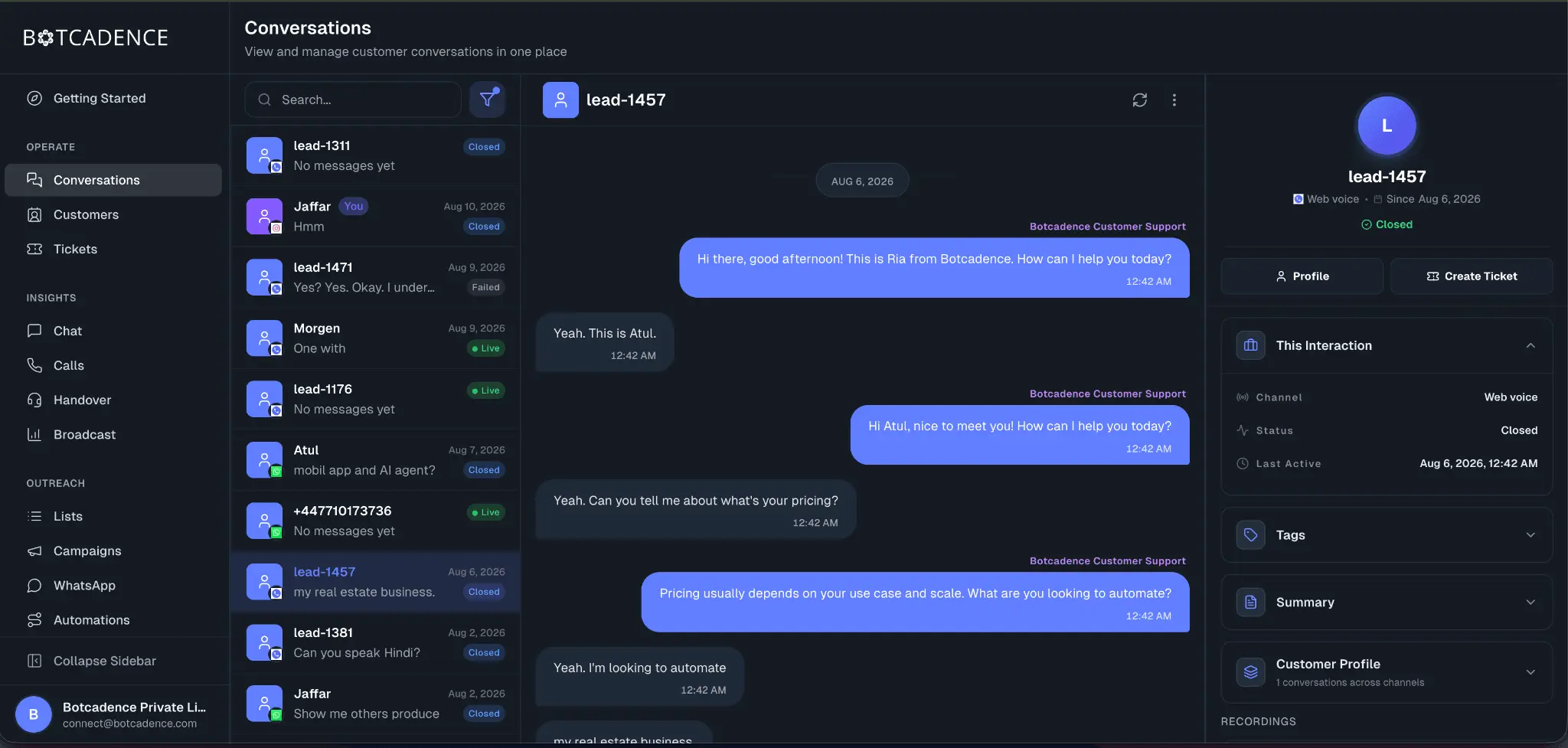 Screenshot 6 of Botcadence