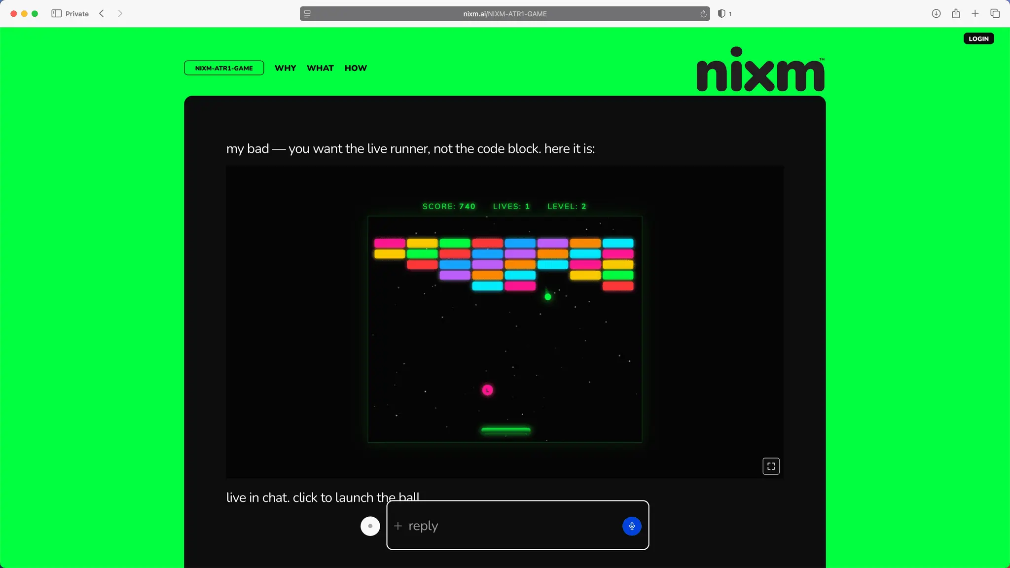 Screenshot 8 of nixm.ai