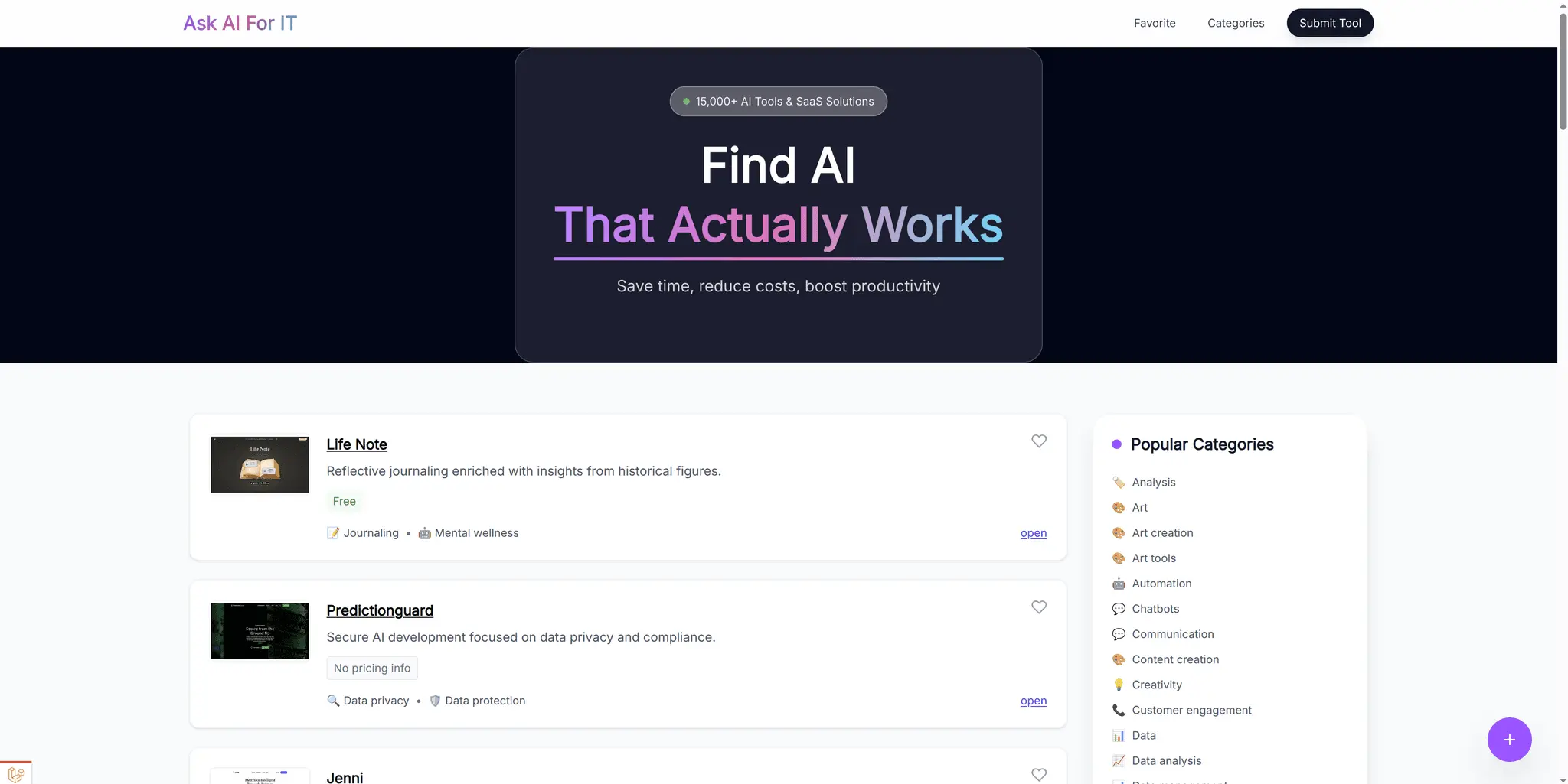 Screenshot 1 of Ask AI For It