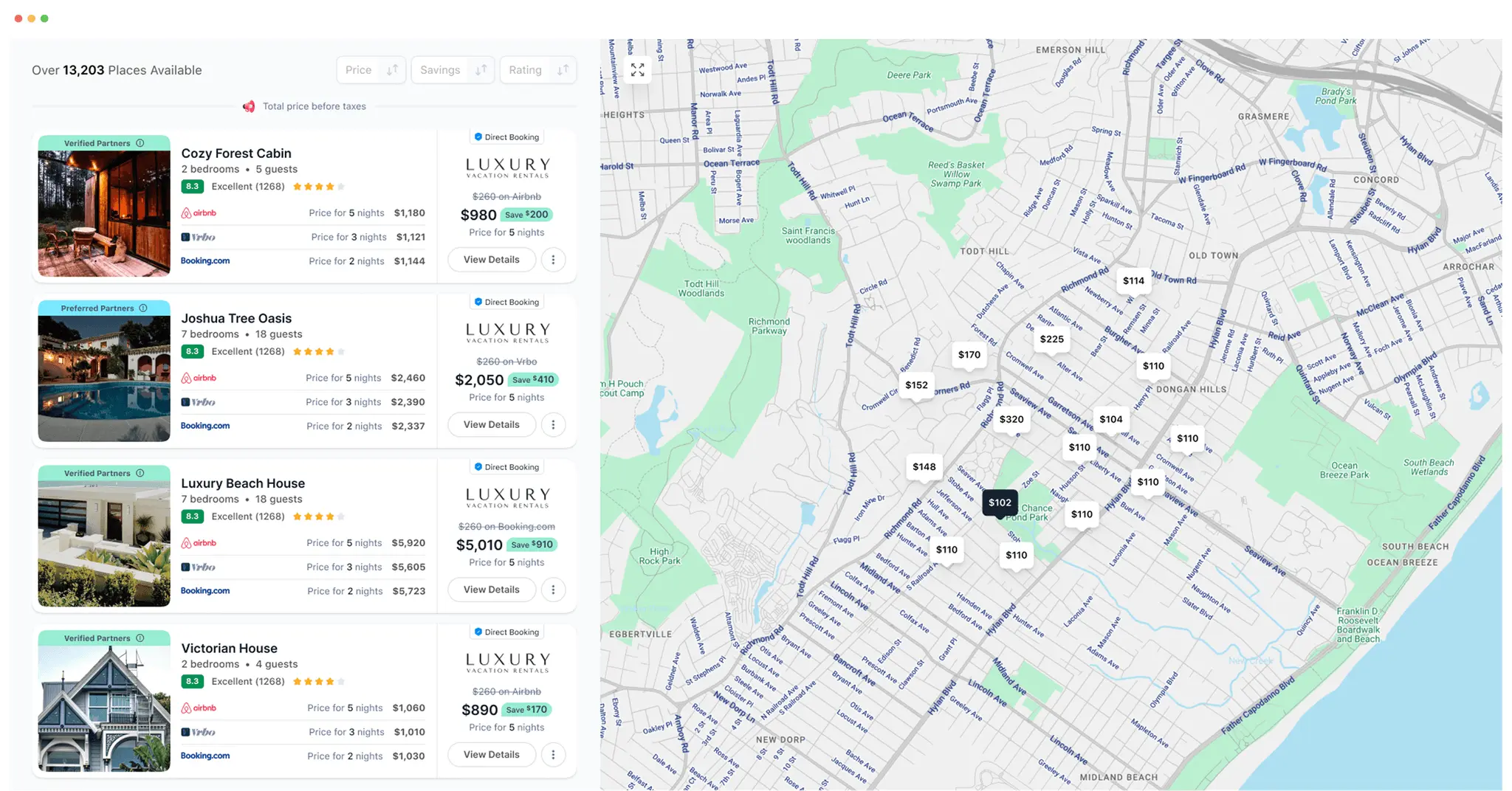 Screenshot 1 of StayFinder
