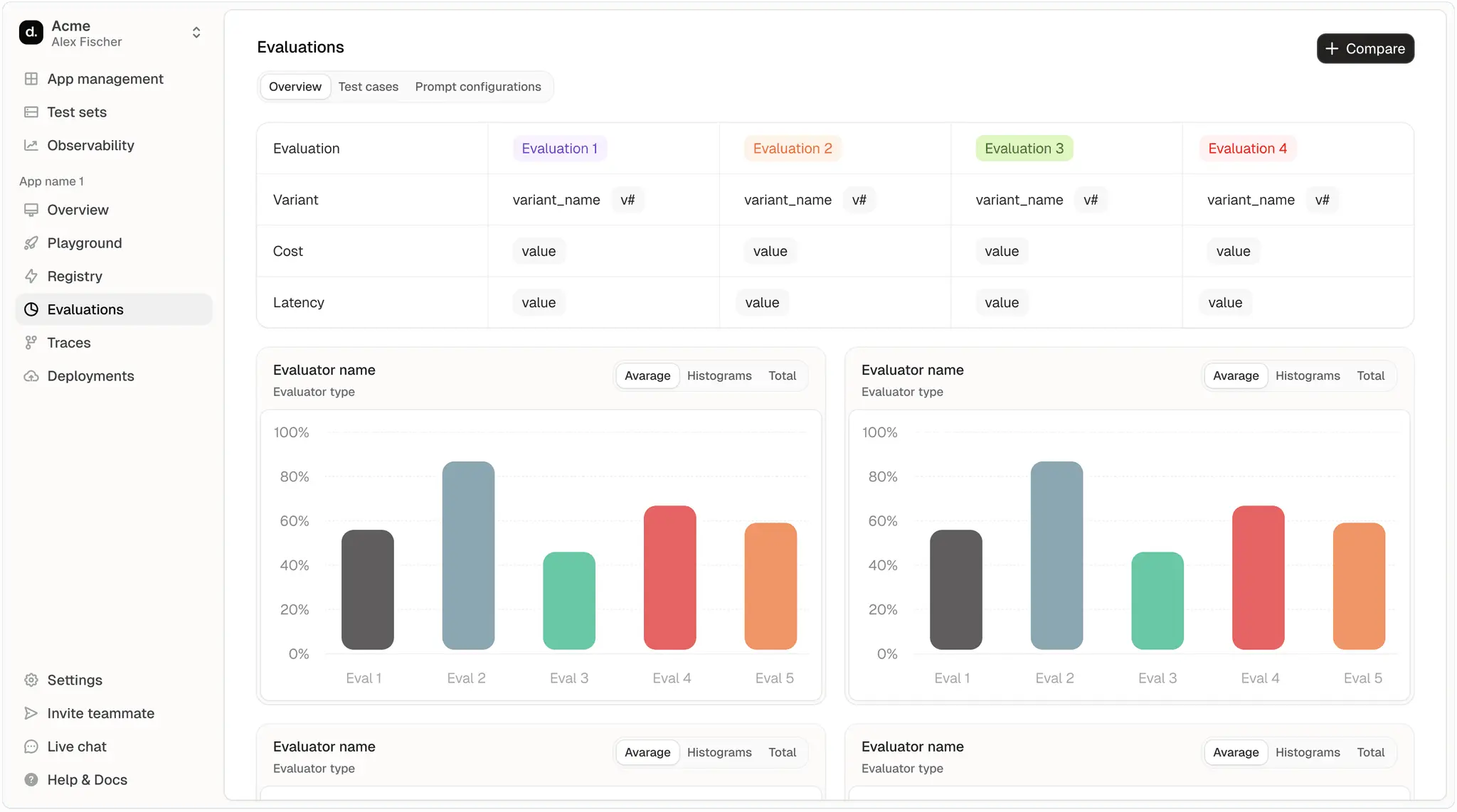Screenshot 4 of Agenta