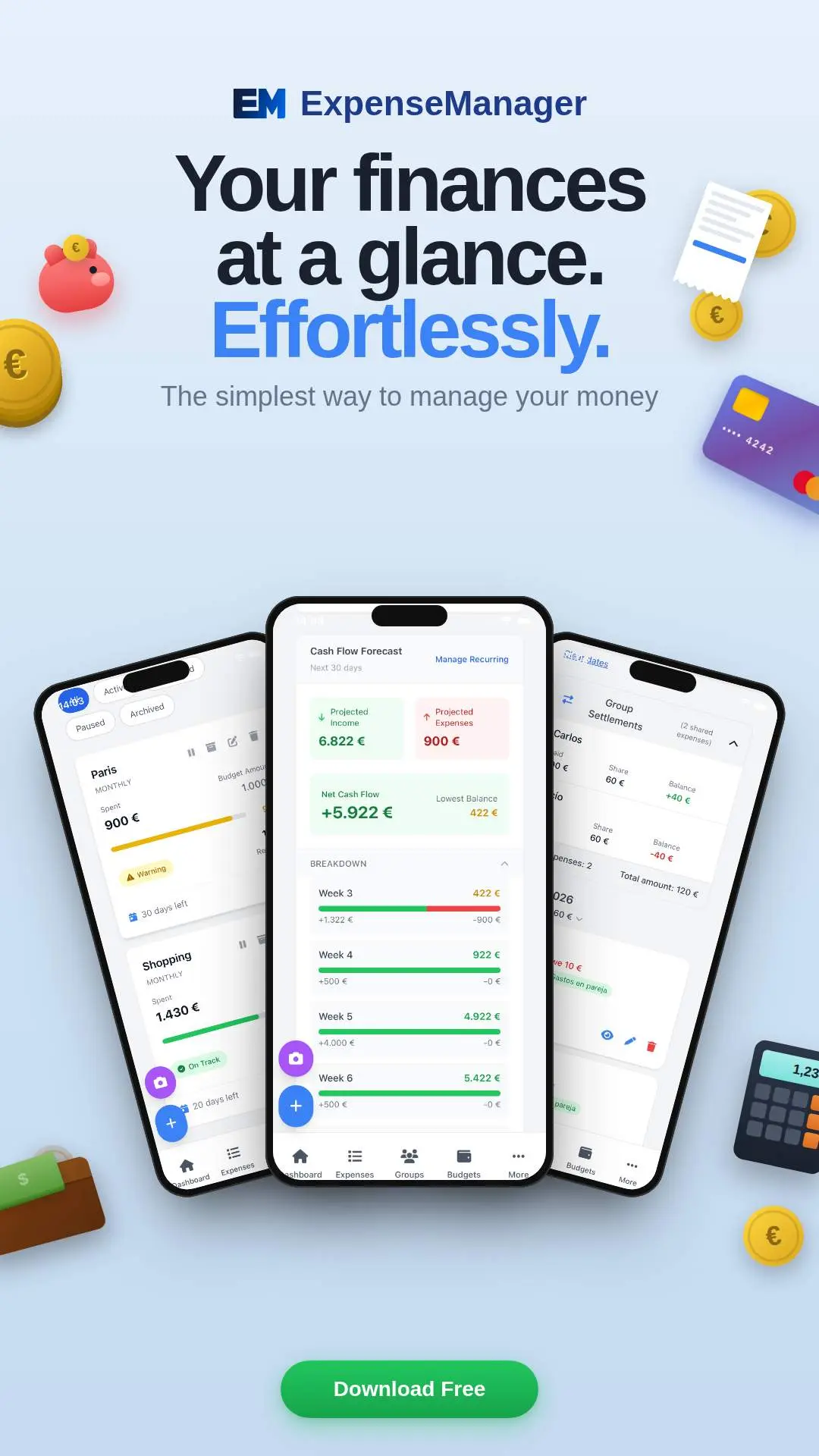 Screenshot 2 of ExpenseManager