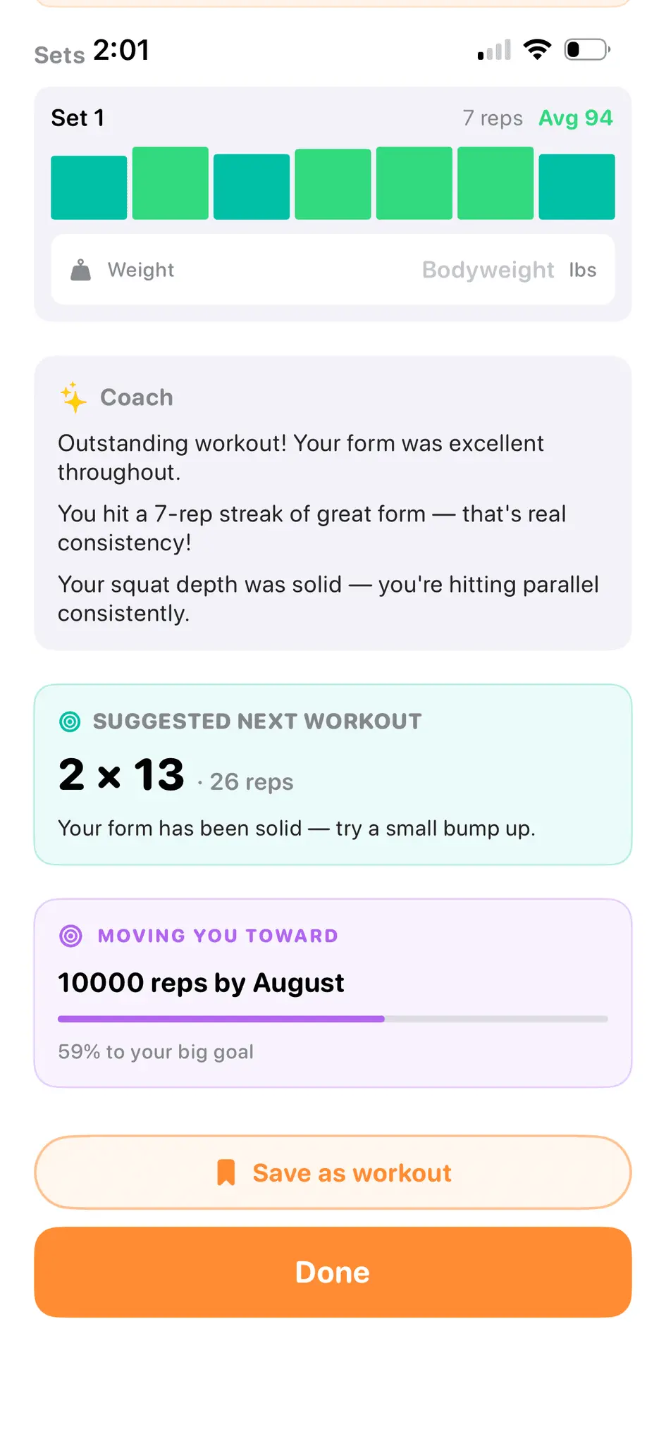 Screenshot 5 of Mirror Fitness