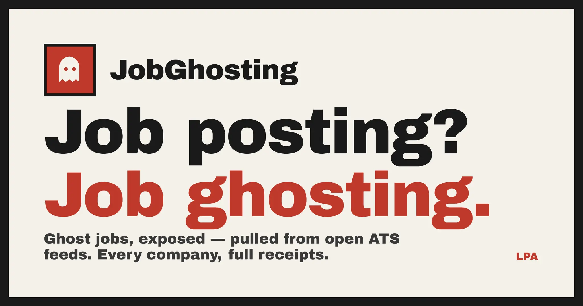 Screenshot 1 of JobGhosting