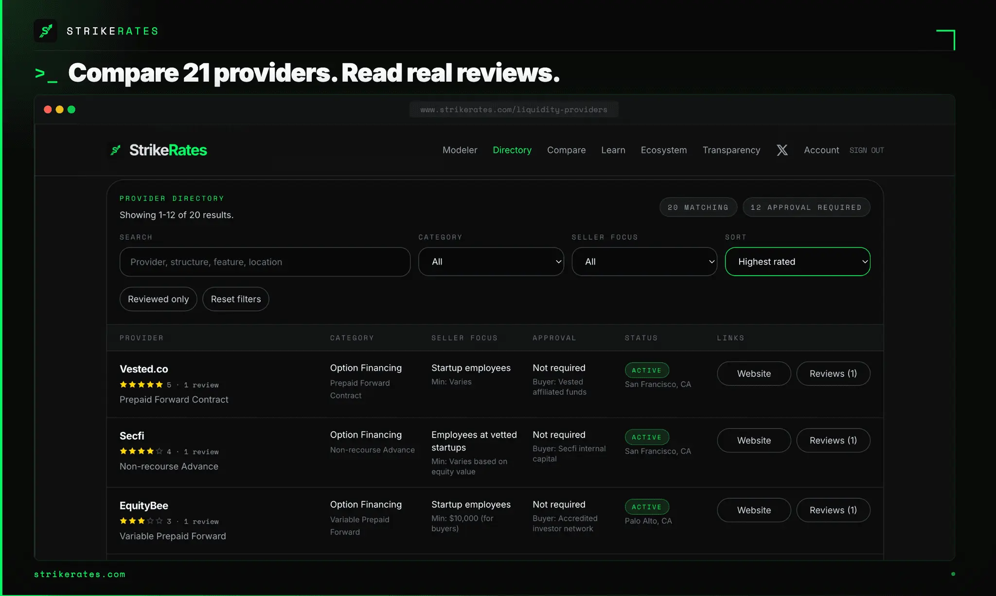 Screenshot 6 of StrikeRates
