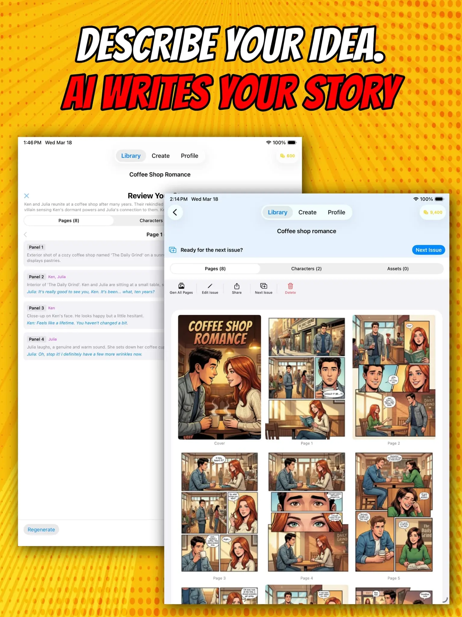 Screenshot 1 of ComicInk