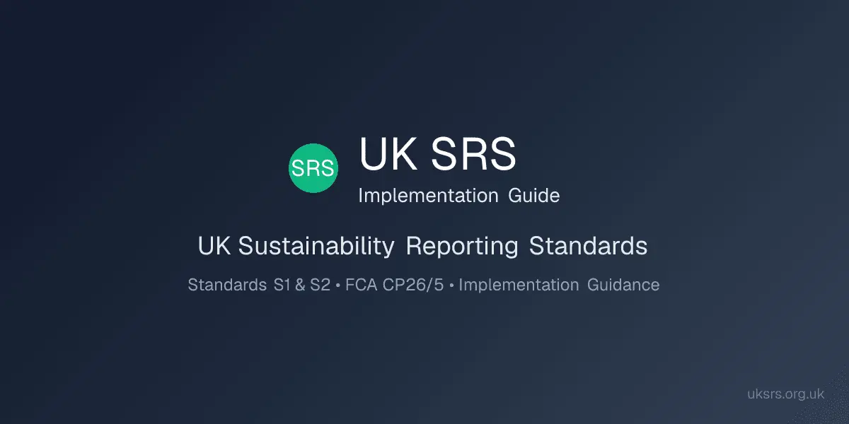 Screenshot 2 of UK SRS Implementation Guide