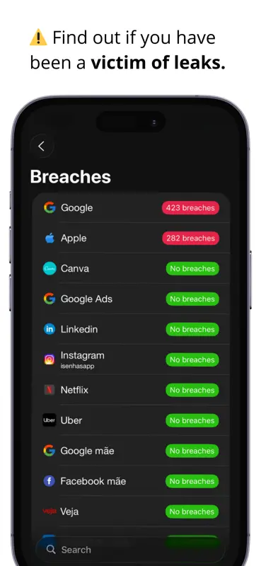 Screenshot 10 of iSenhas - Password Manager