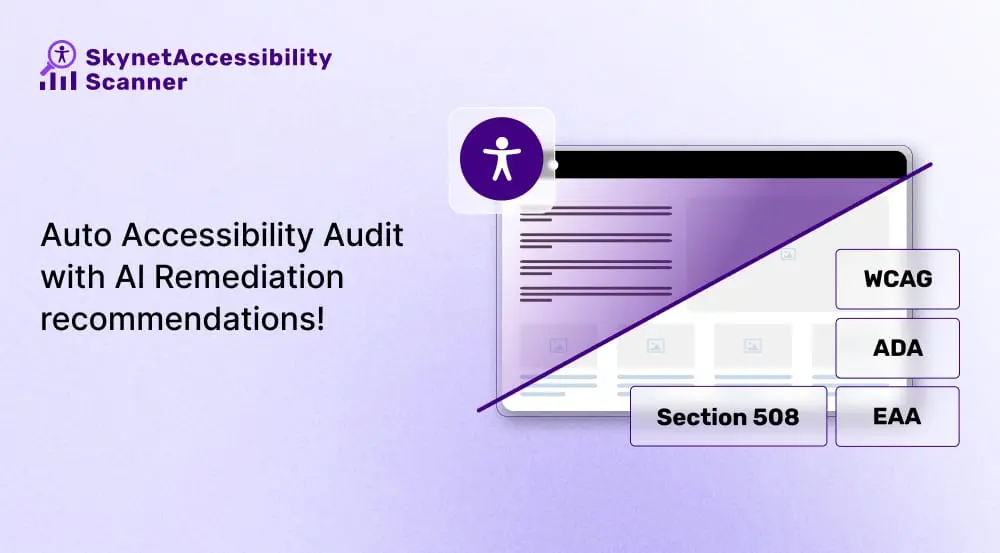 Screenshot 1 of SkynetAccessibility Scanner