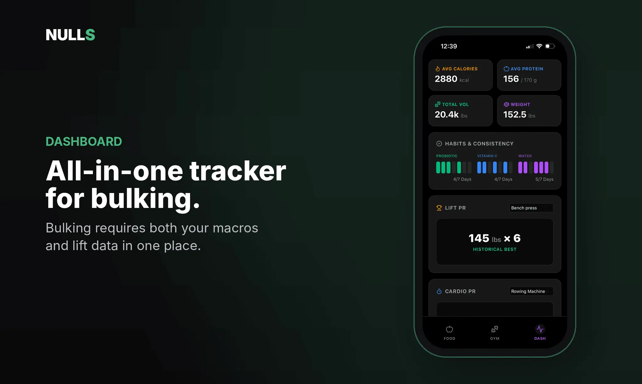 Screenshot 1 of Nulls Tracker