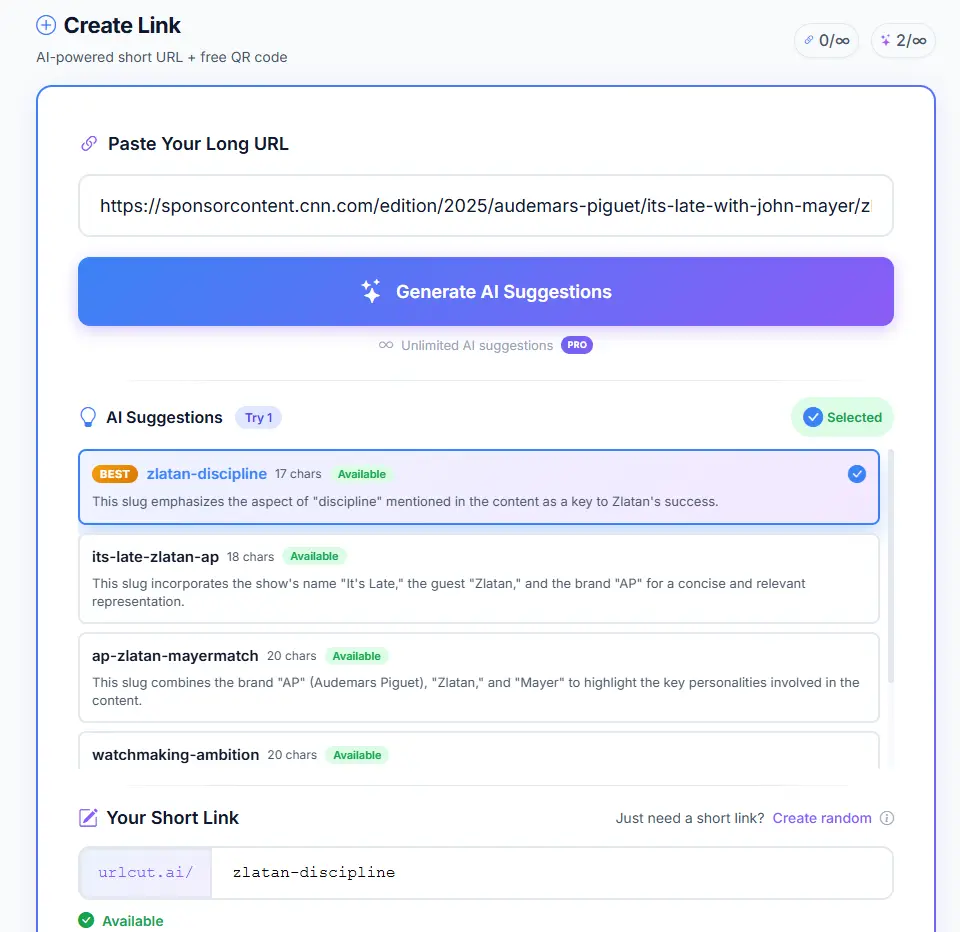 Screenshot 6 of URLcut.ai