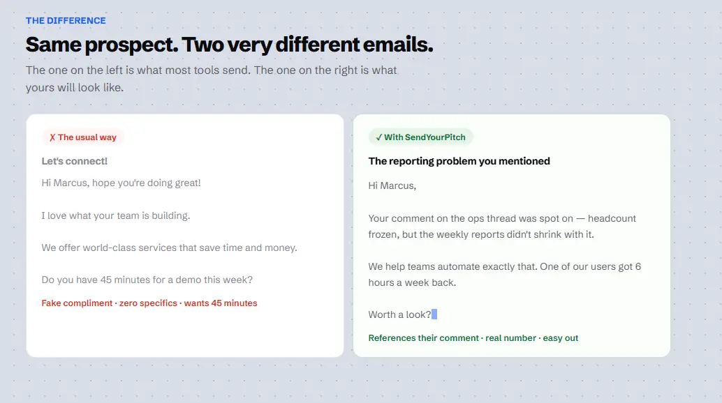 Screenshot 2 of Send Your Pitch