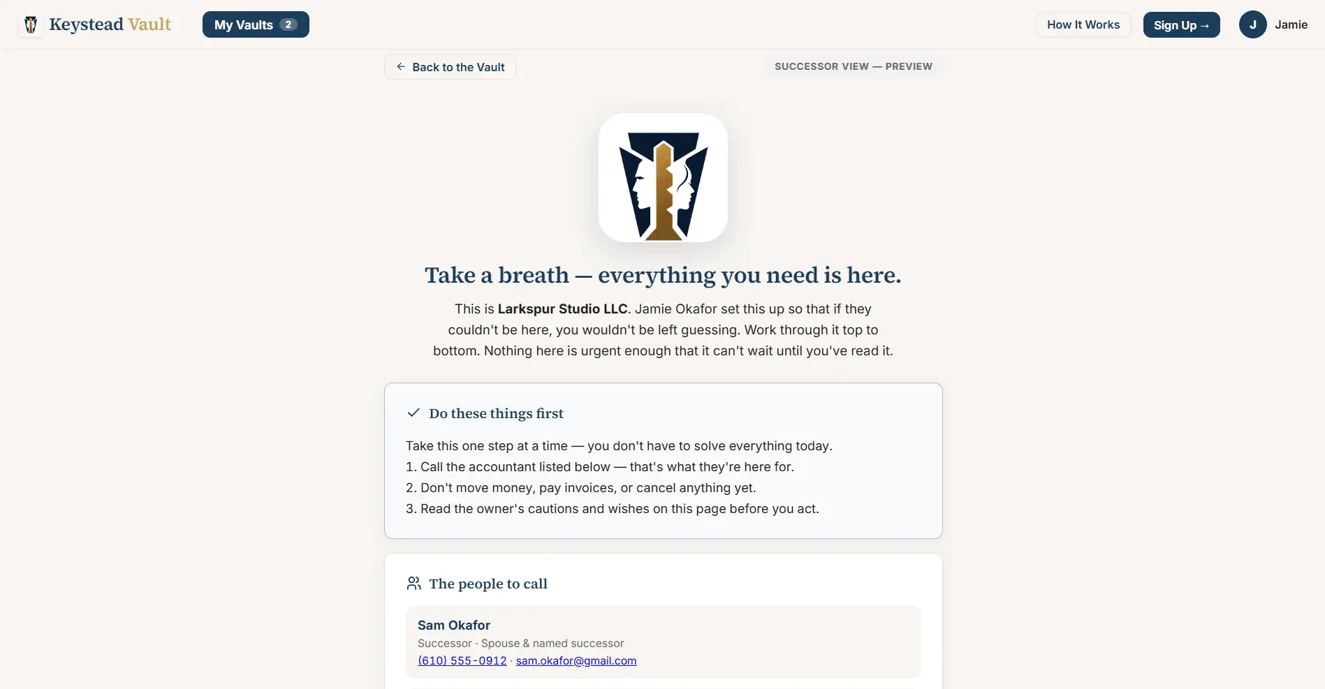 Screenshot 7 of Keystead Vault