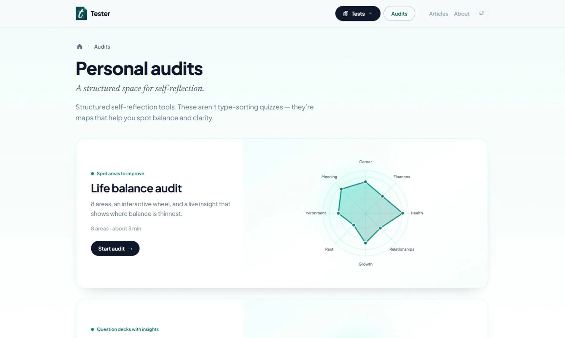 Screenshot 2 of Tester.lt