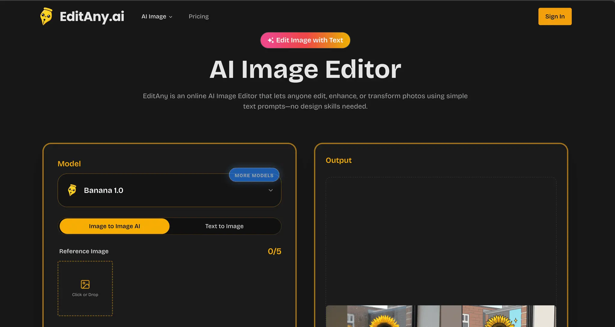 Screenshot 1 of EditAny AI