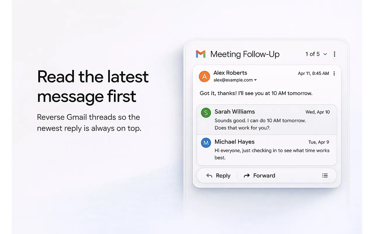 Screenshot 1 of Apparent for Gmail