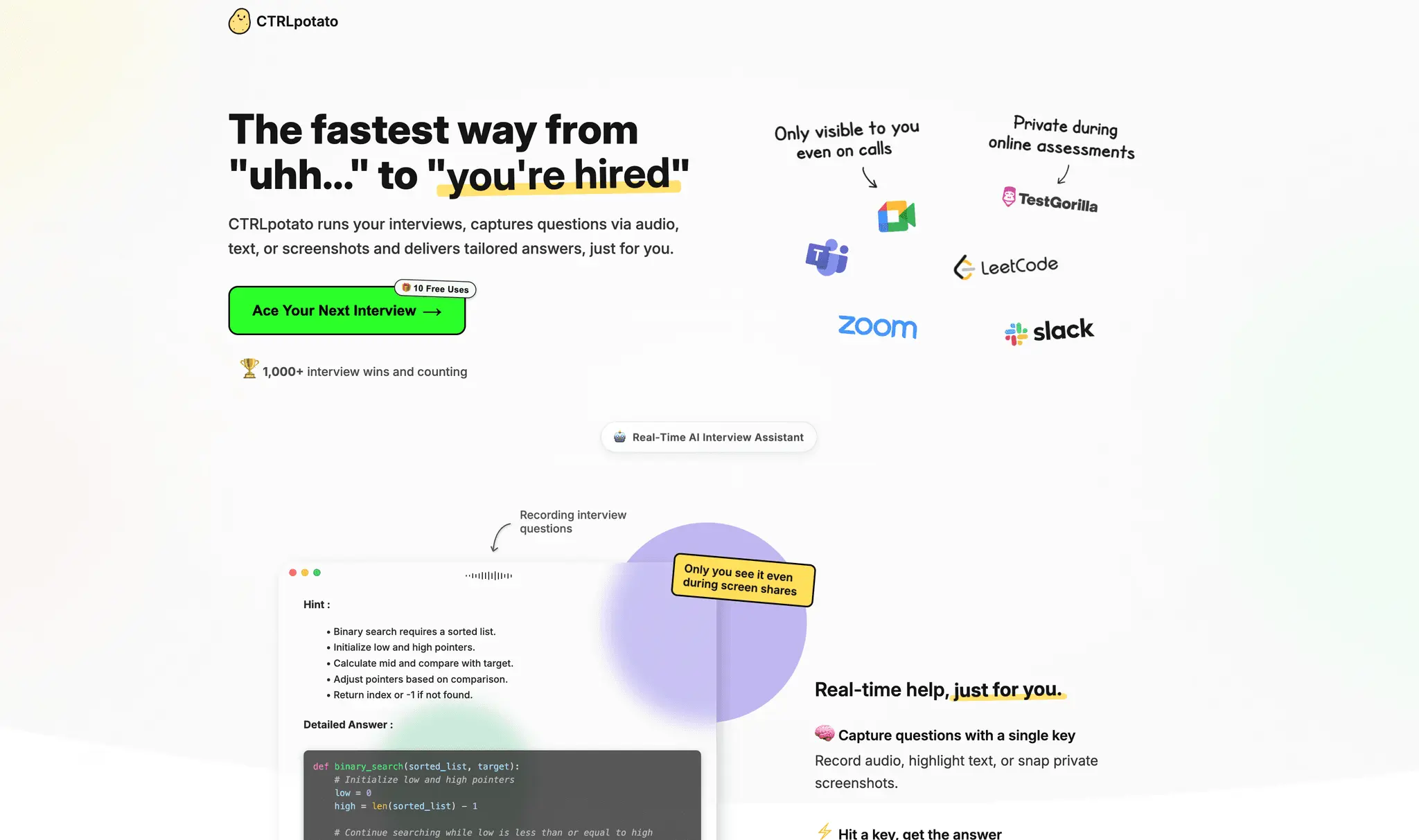 Screenshot 1 of CTRLpotato