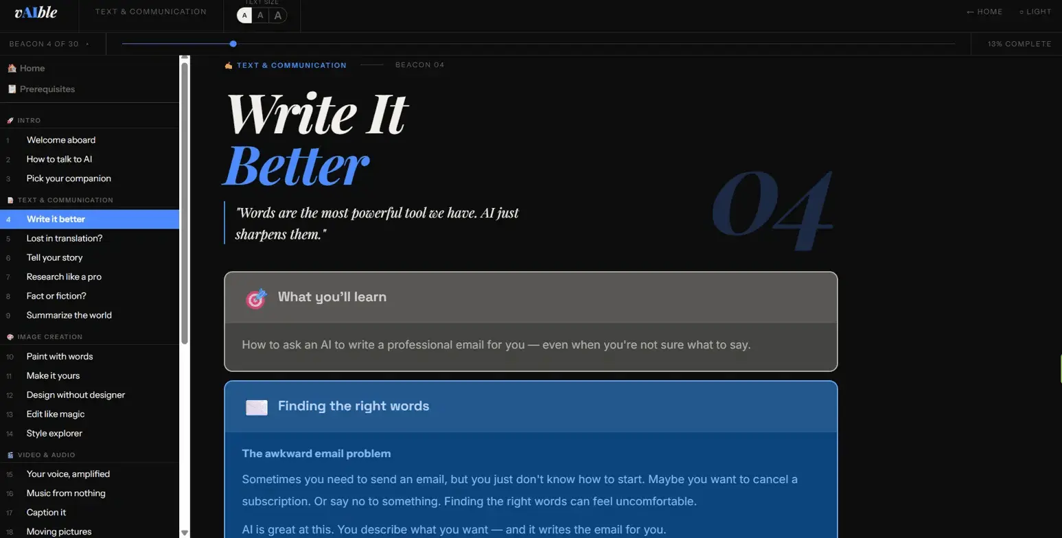 Screenshot 3 of vAIble