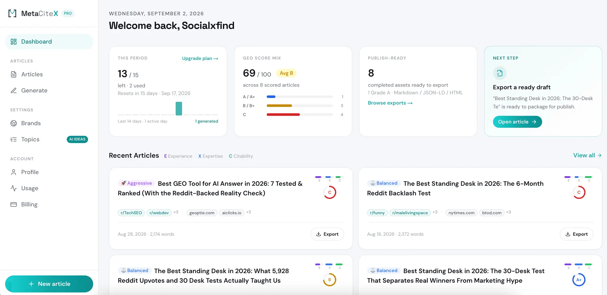 Screenshot 2 of MetaCiteX