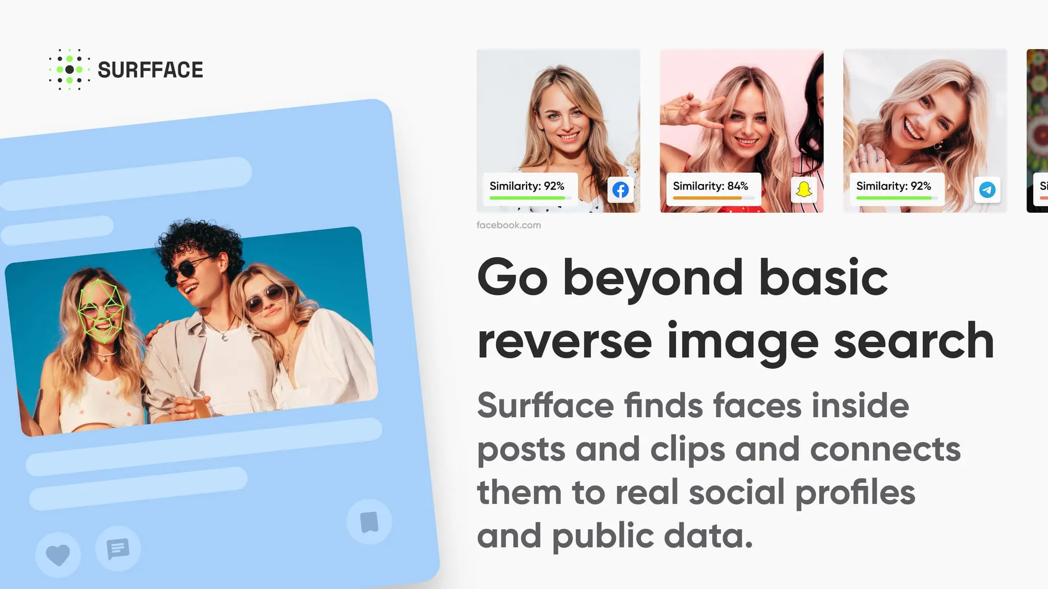 Screenshot 5 of Surfface | Face Search and People Finder