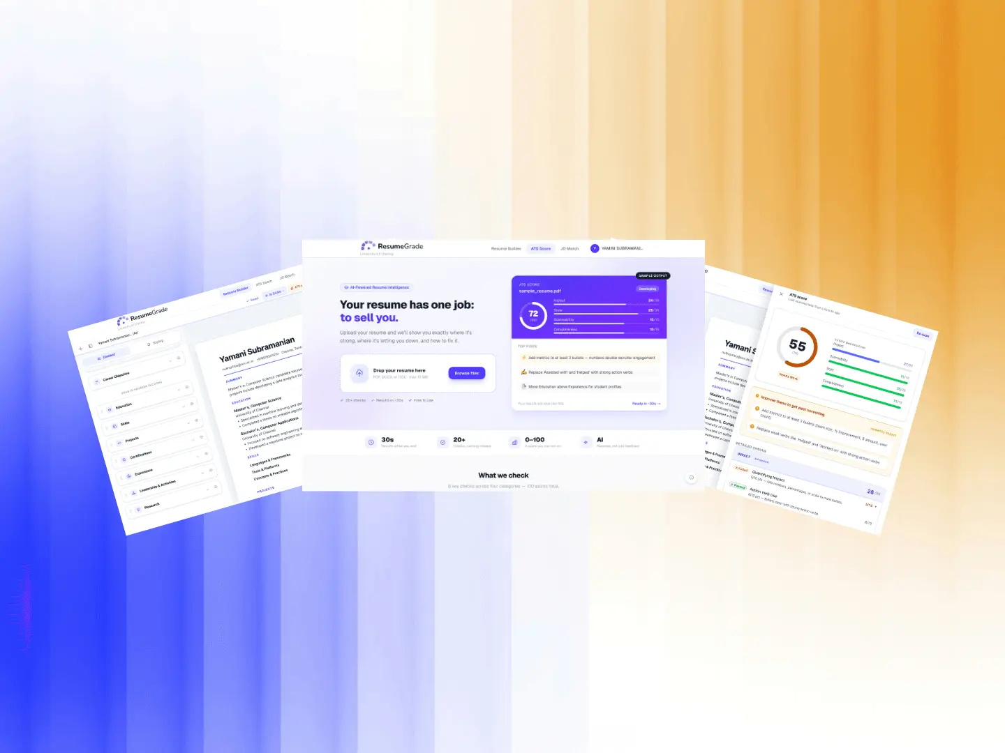 Screenshot 2 of ResumeGrade