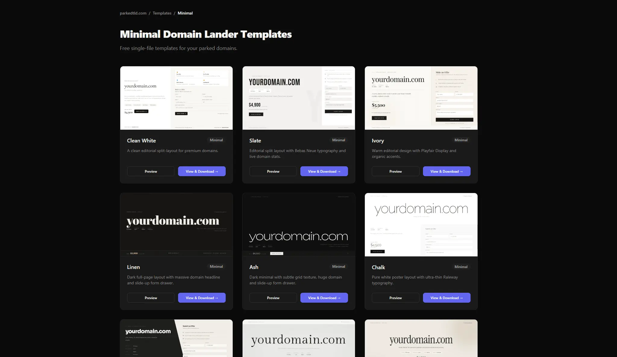 Screenshot 3 of parkedtld.com
