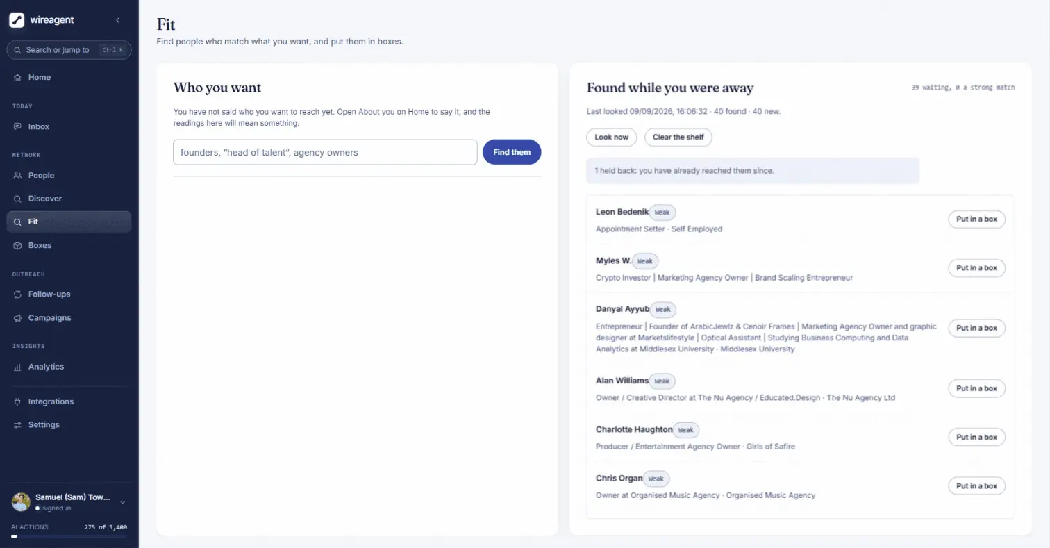 Screenshot 6 of Wireagent
