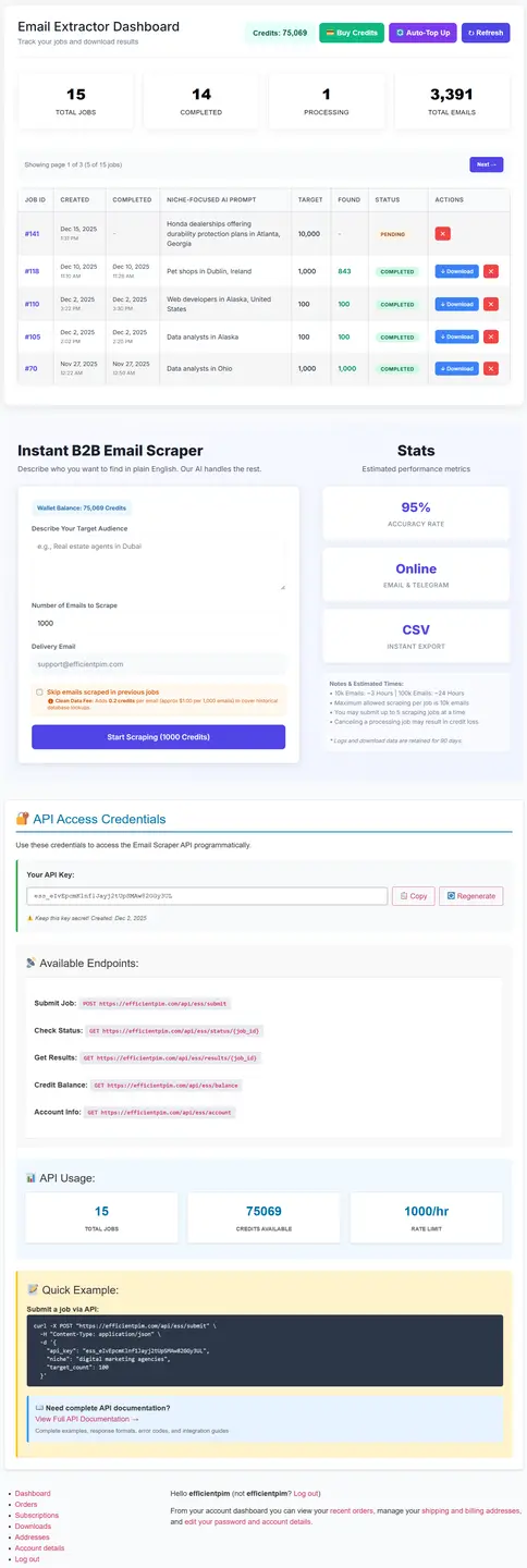 Screenshot 3 of EfficientPIM
