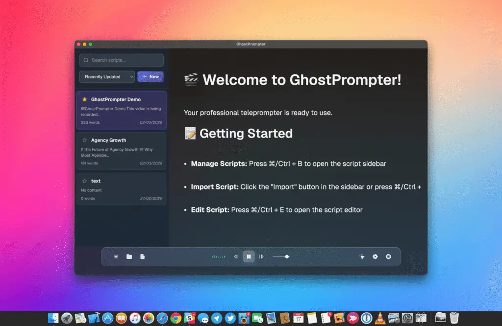 Screenshot 1 of GhostPrompter