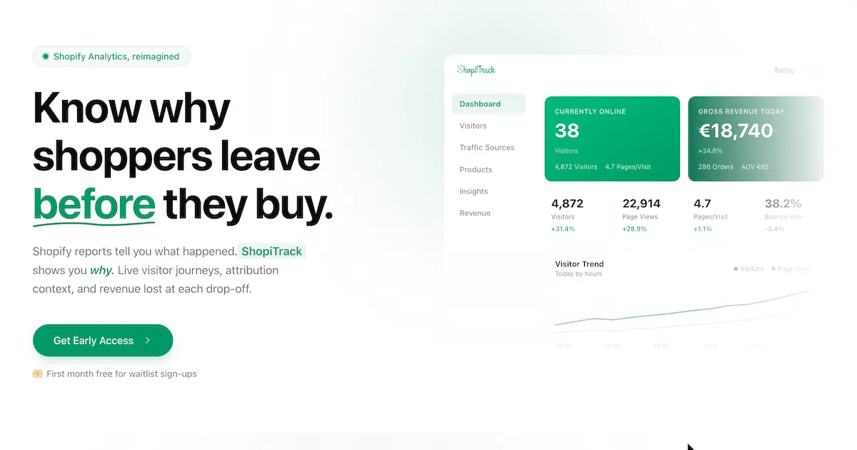 Screenshot 1 of ShopiTrack