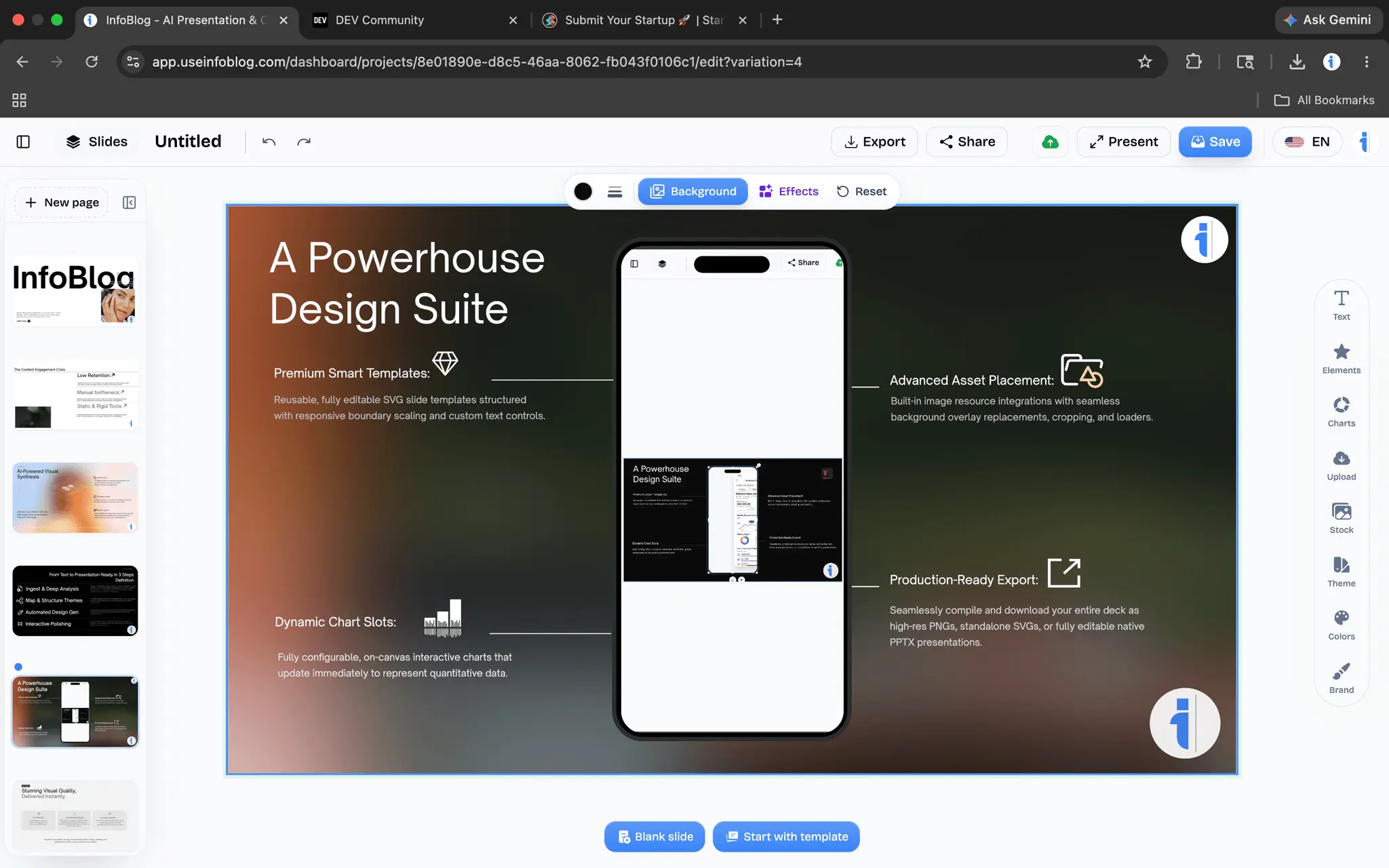 Screenshot 5 of InfoBlog