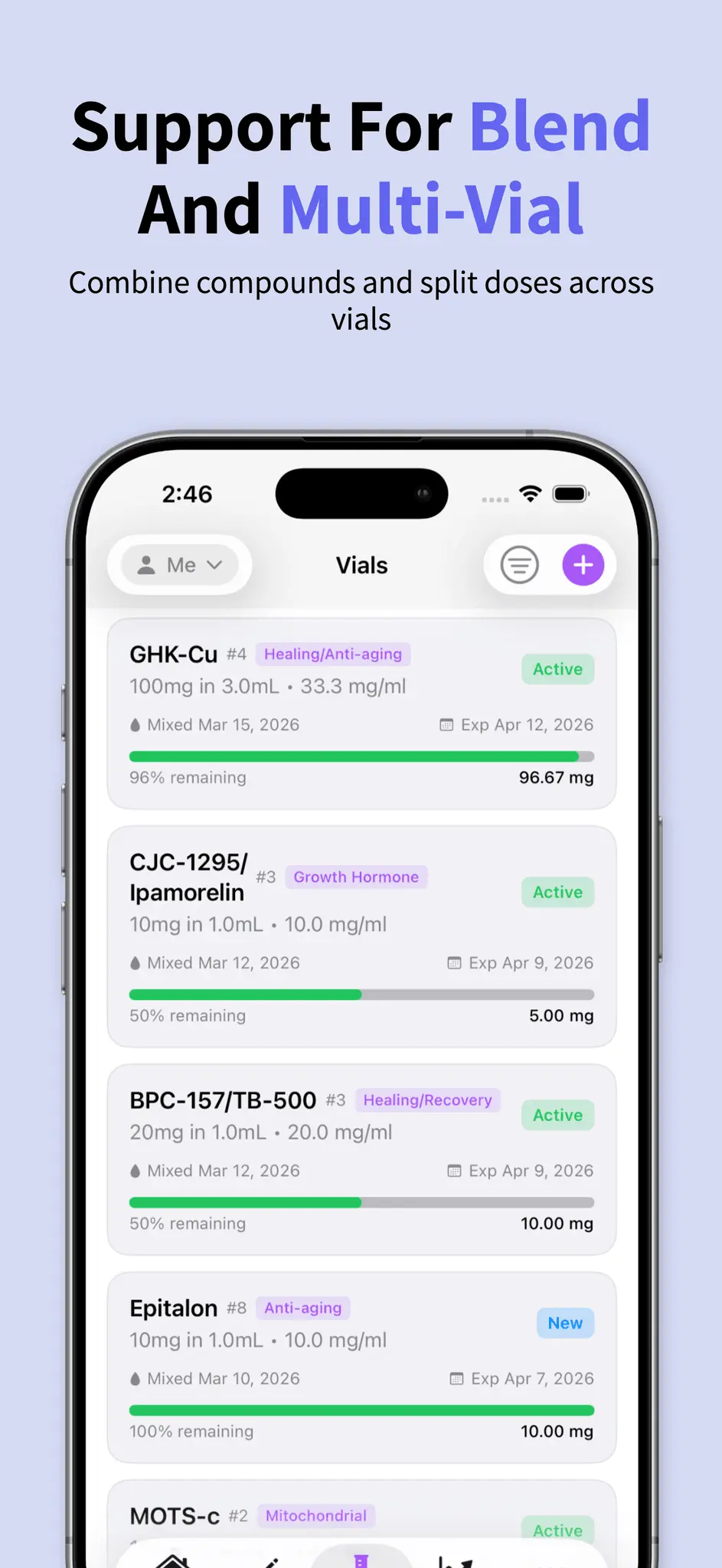 Screenshot 8 of VeriPep Tracker