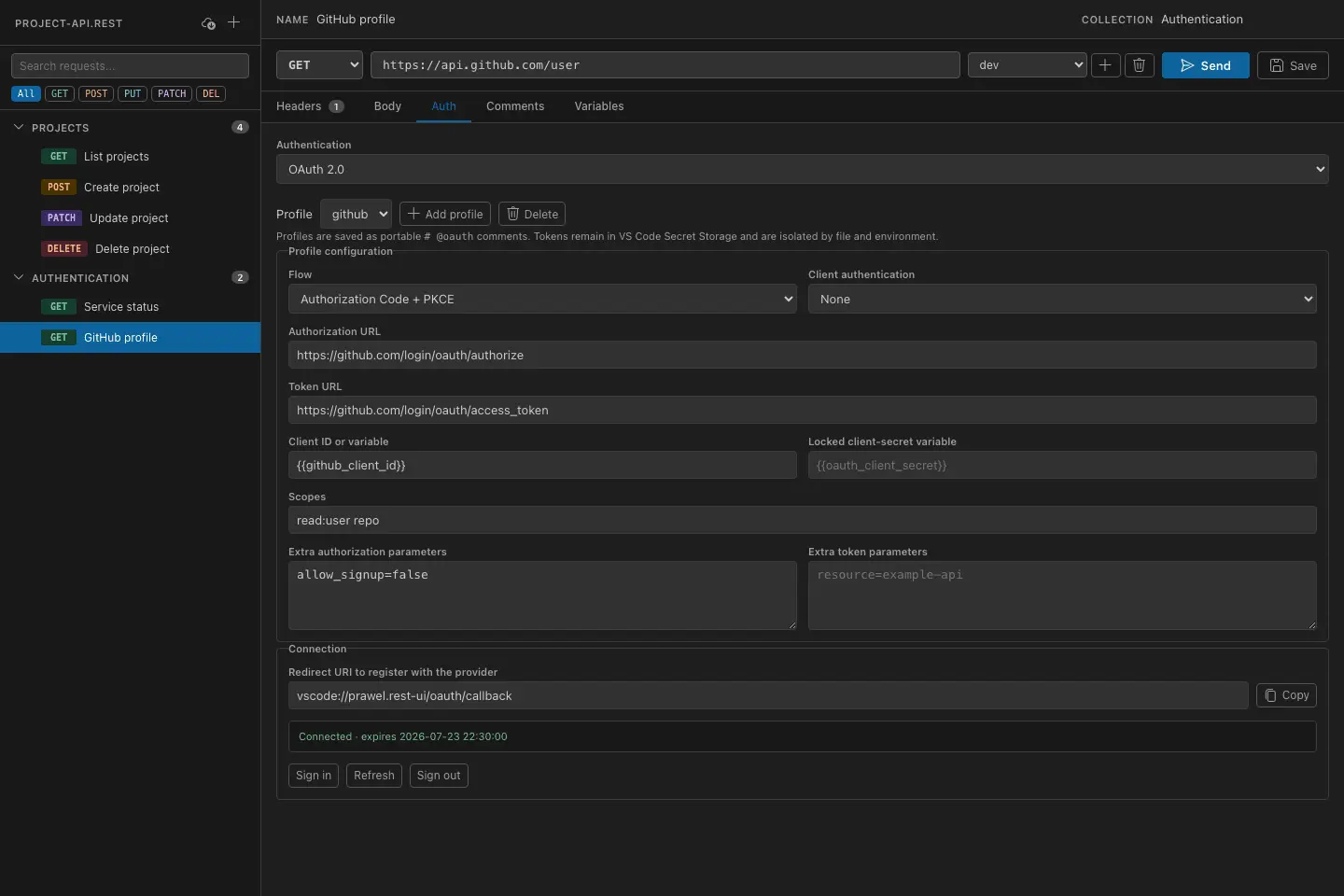 Screenshot 8 of Visual REST Client