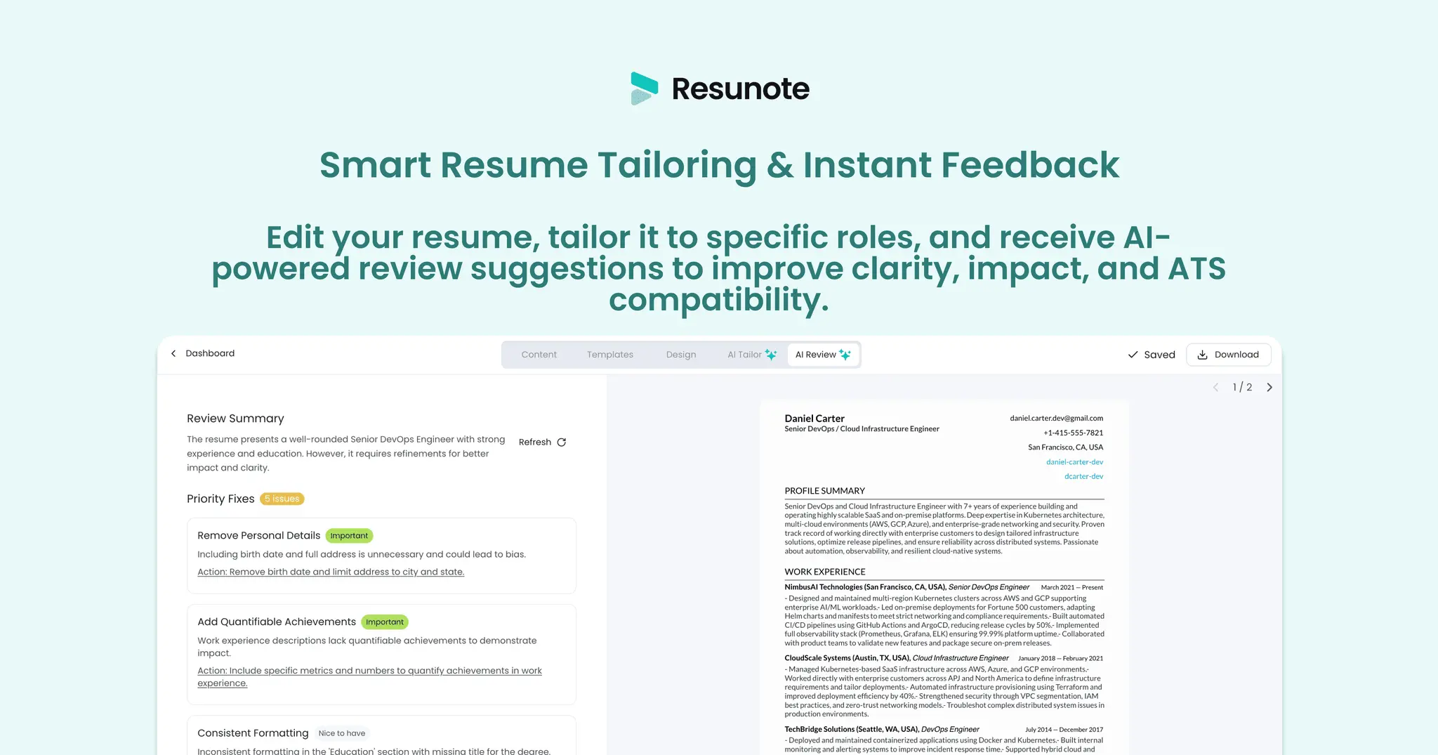 Screenshot 5 of Resunote