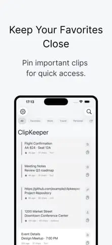 Screenshot 3 of ClipKeeper: My Clipboard Vault