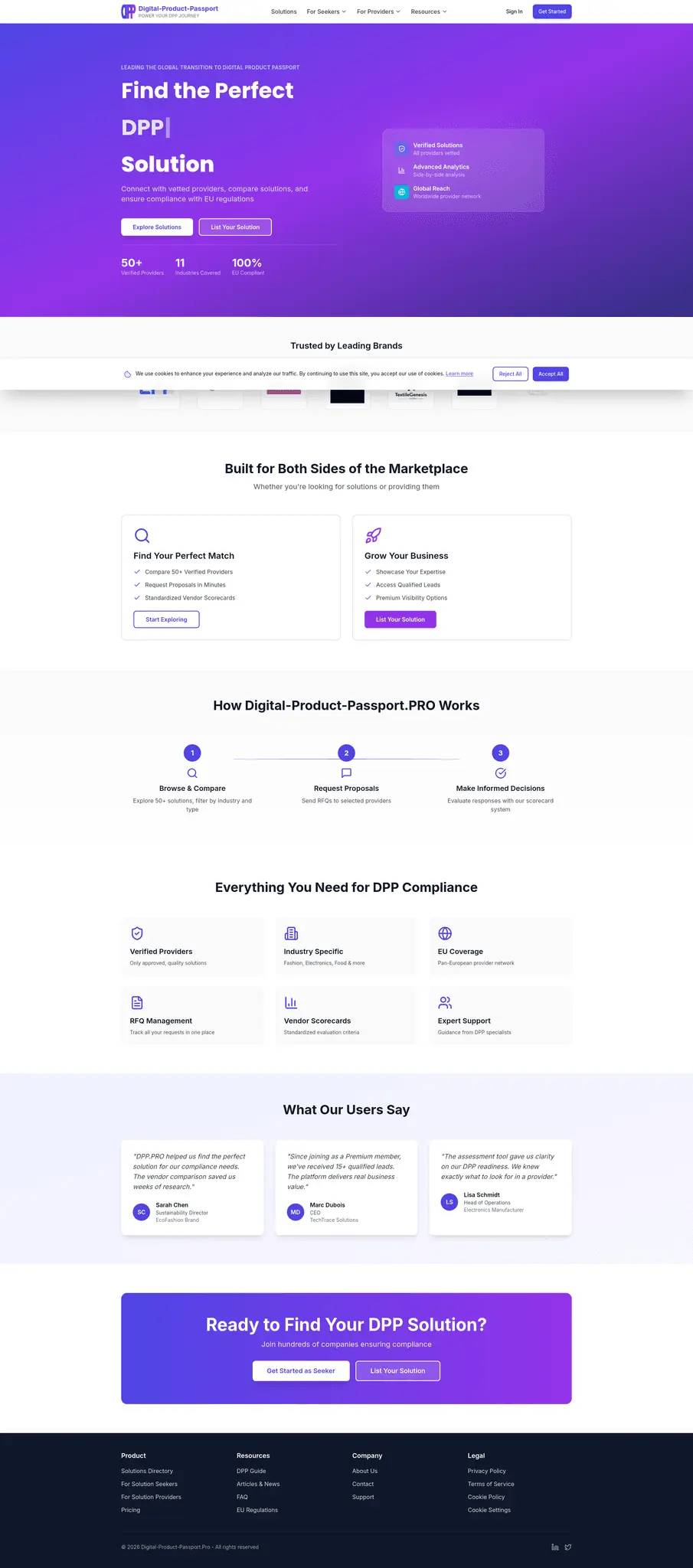 Screenshot 1 of Digital Product Passport Pro