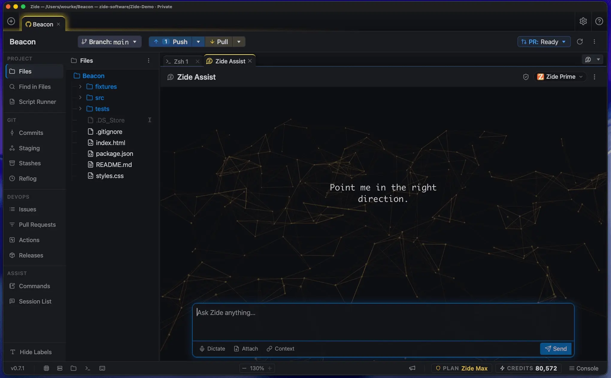 Screenshot 1 of Zide