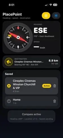 Screenshot 1 of PlacePoint