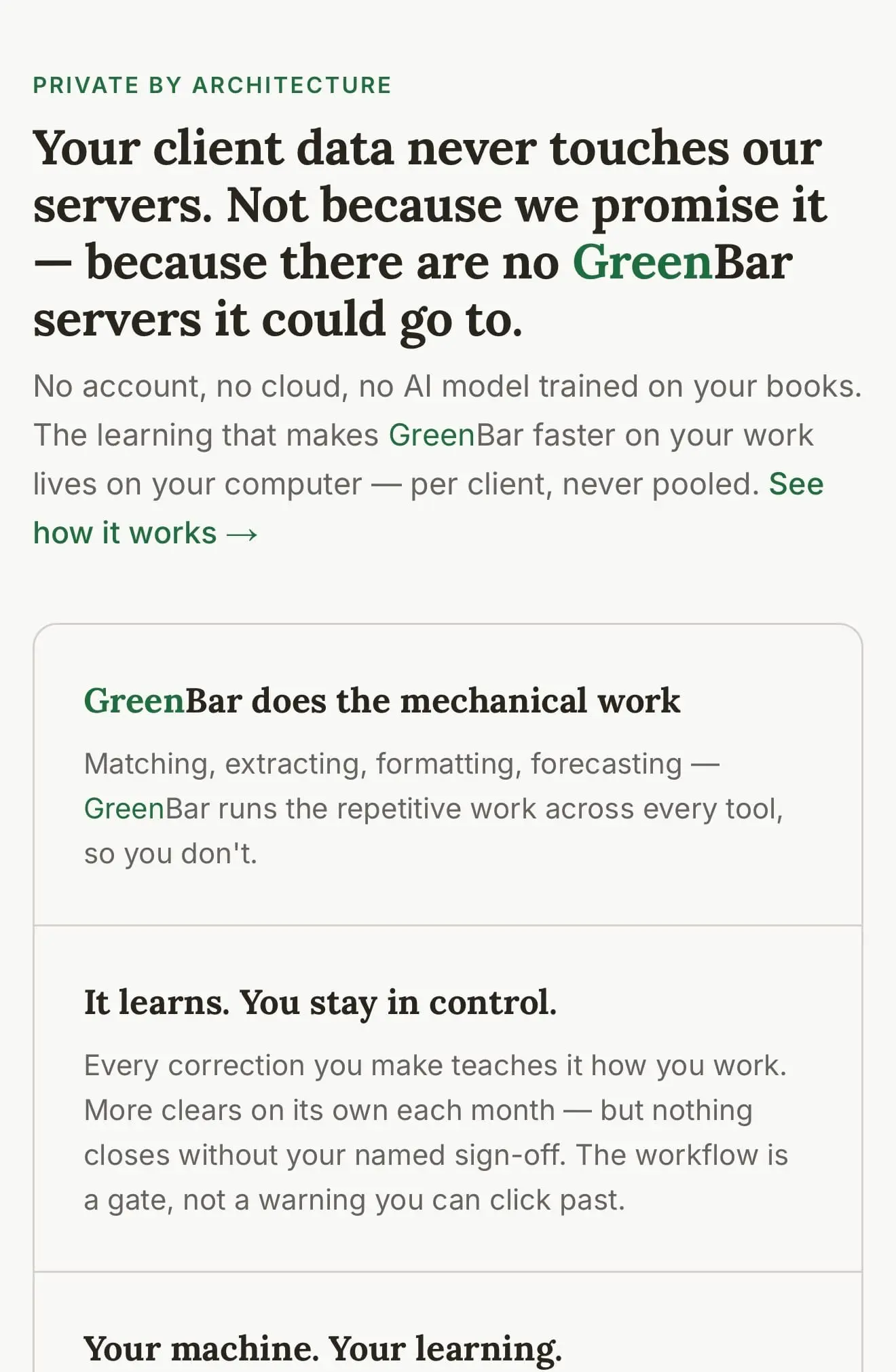 Screenshot 2 of GreenBar Systems