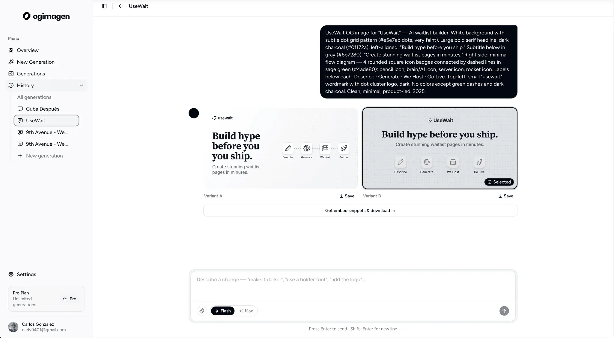 Screenshot 3 of OGImagen