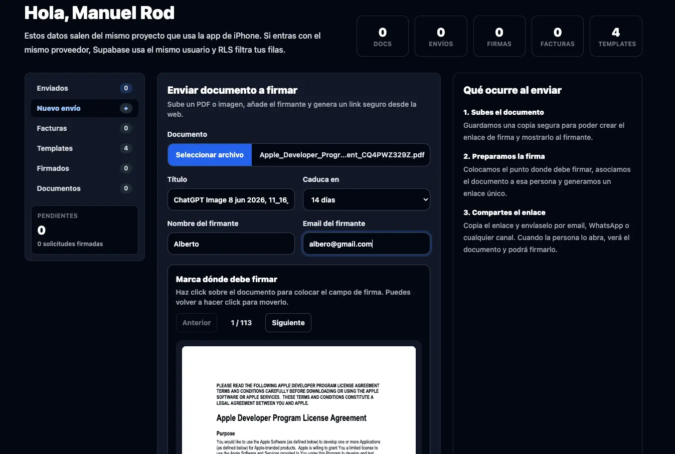 Screenshot 4 of SignQuick