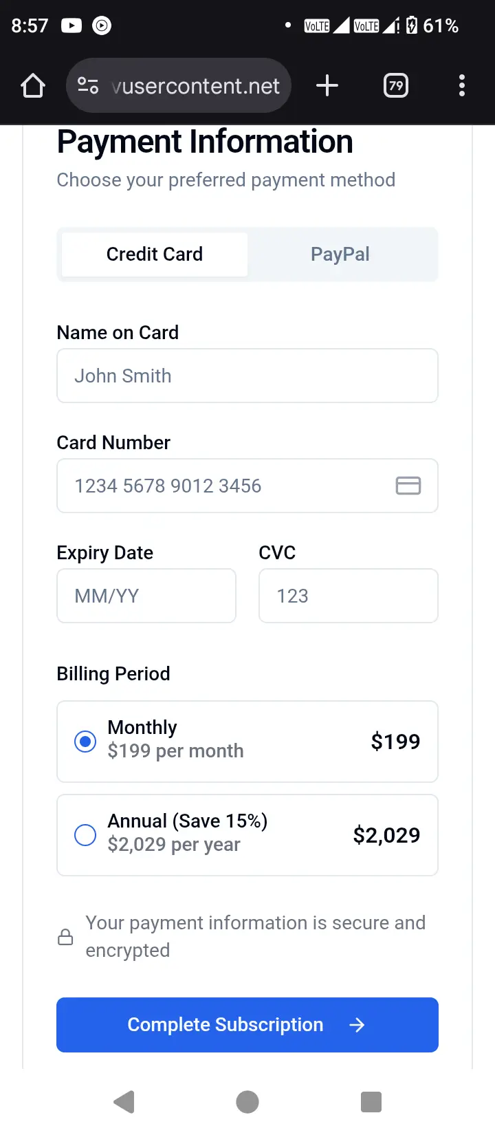 Screenshot 5 of Voxa CRM