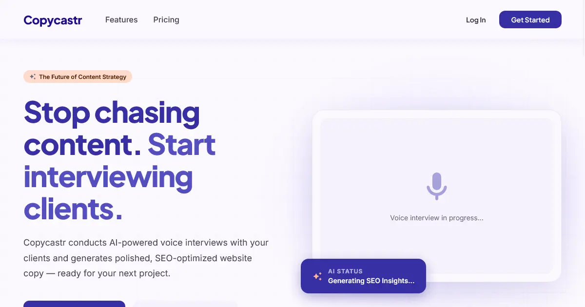 Screenshot 1 of Copycastr