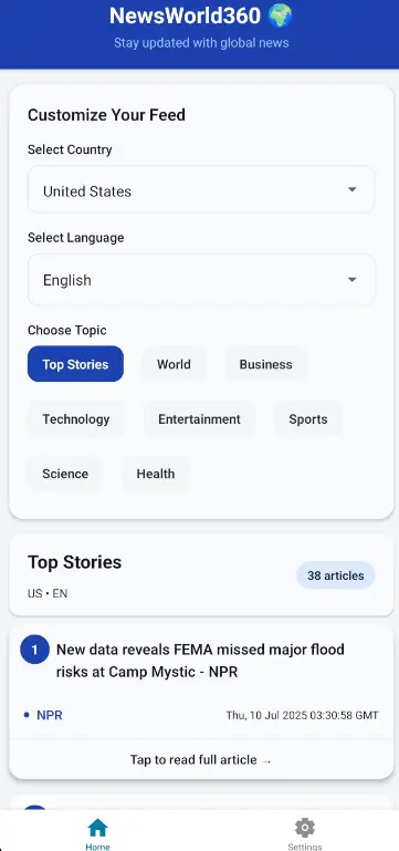 Screenshot 3 of News World 360